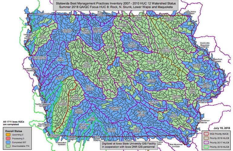 Iowa Inventories Conservation Practices | Wildlife Management Institute