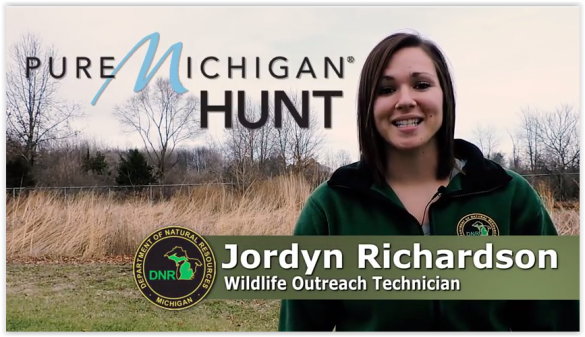 Still frame of Pure Michigan Hunt Marketing Video