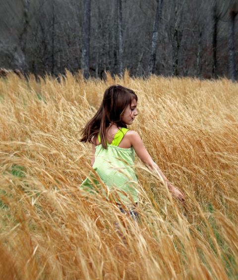 Girl in nature