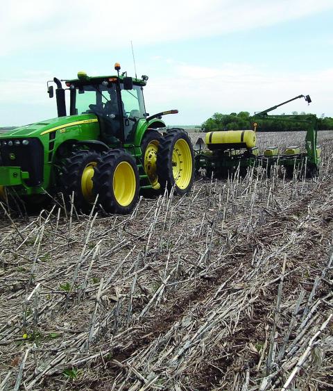 No-till farming