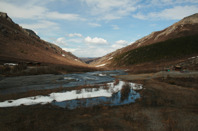 Toklat River in Denali National Park