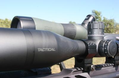 High-tech rifle scope