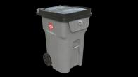 Serio-us Lock Fully-Automatic Gravity Plus lock on 95 Gallon Otto garbage cart