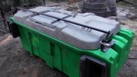 Rehrig Pacific 1 Cubic Yard Front Load Dumpster