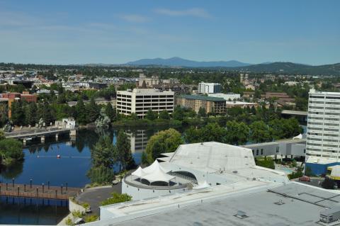 Spokane skyline