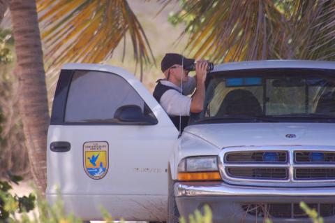 USFWS Law Enforcement Looking for Poachers