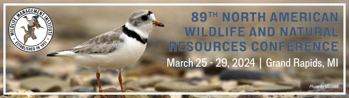 2024 North American Wildlife and Natural Resources Conference Banner