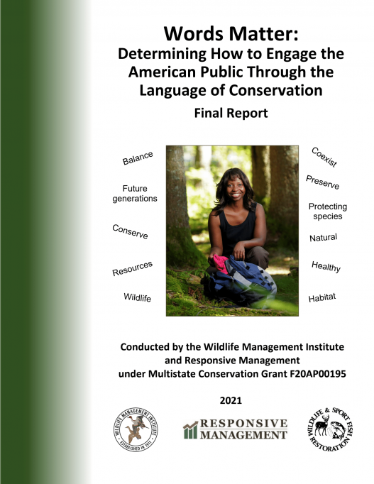 Responsive Management Report Cover