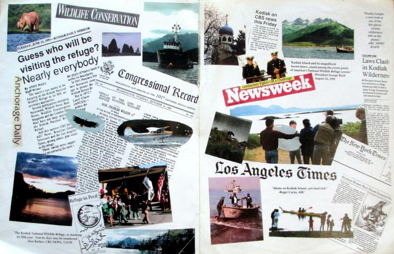 Exxon Valdez Oil Spill news clippings compiled by Tim Richardson